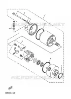 STARTMOTOR voor Yamaha YP125E 2003