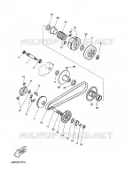 STARTMOTOR KOPPELINGS voor Yamaha CW50RS 2003
