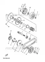 STARTMOTOR KOPPELINGS voor Yamaha YP125E 2003