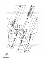 VOORVORK voor Yamaha YP125E 2003