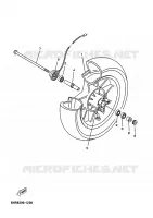 VOORWIEL voor Yamaha YP125E 2003