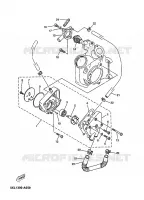 WATERPOMP / SLANGEN voor Yamaha YP125E 2003