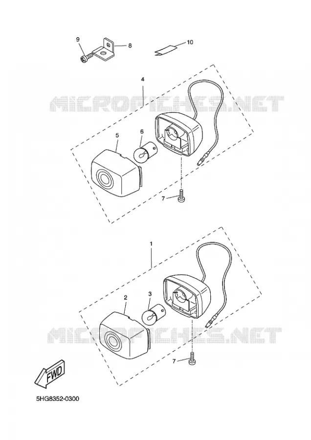 KNIPPERLICHT Yamaha SCOOTER 50 2002 BOOSTER  CW50