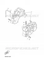 CARTERDELEN voor Yamaha X-LIMIT SUPERMOTARD 2002