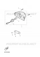 ACHTERLICHT voor Yamaha XN125 2002