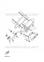 UITLAAT voor Yamaha XN125 2002