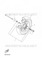 VOORWIEL voor Yamaha XN125 2002