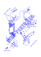 RADIATEUR / SLANG voor Yamaha DT125R 2002
