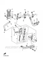 REMPOMP ACHTER voor Yamaha FZS1000 2002
