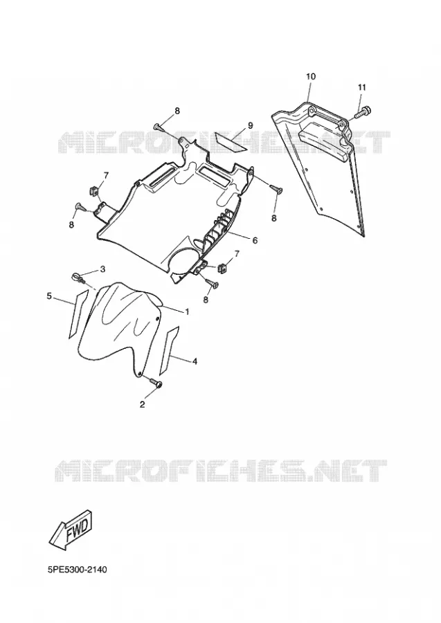 SPATBORD Yamaha SCOOTER 100 2002 NITRO  YQ100