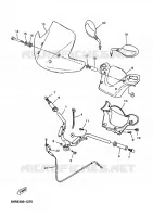 STUUR / KABEL voor Yamaha YP150E 2002