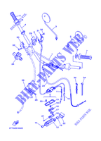 STUUR / KABEL   REMSCHIJF voor Yamaha DT125 2002