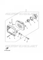 KOPLAMP 2 voor Yamaha DT125 2002