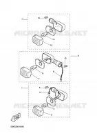 KNIPPERLICHT voor Yamaha DT 50 SUPER MOTARD 2002