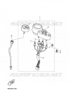 TELLERSET voor Yamaha DT 50 SUPER MOTARD 2002