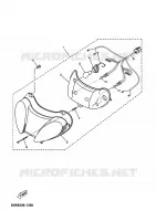 KOPLAMP voor Yamaha YP150E 2002