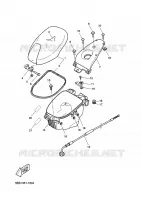 ZADEL / BAGAGE REK voor Yamaha YQ50  2002