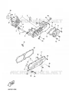 CARTERDELEN voor Yamaha CW50RS 2001