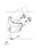 KOPLAMP voor Yamaha YP250 2001