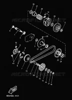 STARTMOTOR KOPPELINGS voor Yamaha YH50 2001