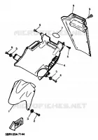 SPATBORD voor Yamaha YQ50 2001