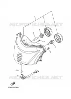 KOPLAMP voor Yamaha YP250 2001