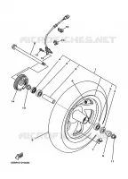VOORWIEL voor Yamaha YP250 2001
