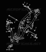 FRAME voor Yamaha YH50 2001