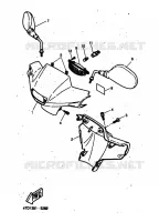 STUURKAP voor Yamaha CW50RS 2001