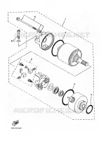 STARTMOTOR voor Yamaha YP125E 2000