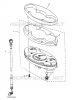 TELLERSET voor Yamaha YP125E 2000