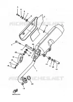 UITLAAT voor Yamaha YP125E 2000