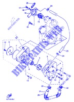 WATERPOMP / SLANGEN voor Yamaha YP125E 2000