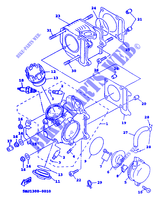 CILINDERKOP voor Yamaha XC125A 2000
