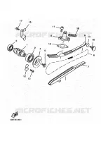 NOKKENAS / KETTING voor Yamaha YP125E 2000