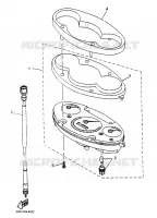 TELLERSET voor Yamaha YP125E 2000