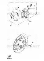 REMKLAUW VOOR voor Yamaha YP125E 2000