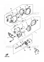ACHTERLICHT voor Yamaha YP125E 2000