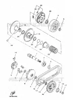 STARTMOTOR KOPPELINGS voor Yamaha YP125E 2000