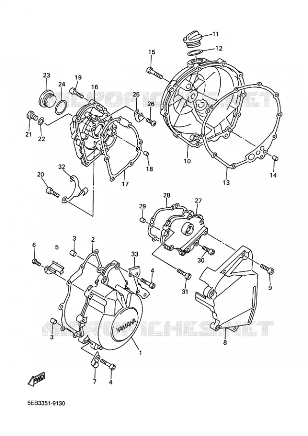 DEKSEL - MOTOR 1 Yamaha MOTO 600 2000 R6  YZF-R6 R6