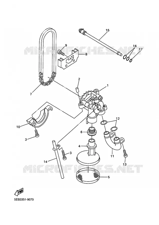 OLIEPOMP Yamaha MOTO 600 2000 R6  YZF-R6 R6