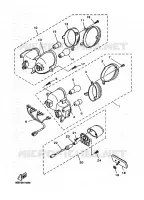 ACHTERLICHT voor Yamaha YP125E 2000
