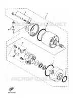 STARTMOTOR voor Yamaha YP125E 2000
