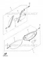 KNIPPERLICHT voor Yamaha YP125E 2000