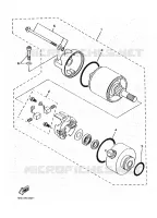 STARTMOTOR voor Yamaha YP125E 2000