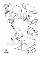 STUUR / KABEL voor Yamaha YP125E 2000