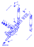 ACHTERBRUG / SCHOKBREKER voor Yamaha XC125A 2000