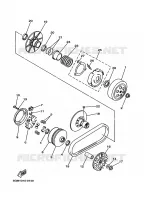 STARTMOTOR KOPPELINGS voor Yamaha YP250 2000
