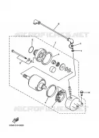 STARTMOTOR voor Yamaha YP250 2000