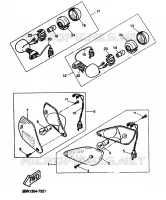 KNIPPERLICHT voor Yamaha YQ50 1999